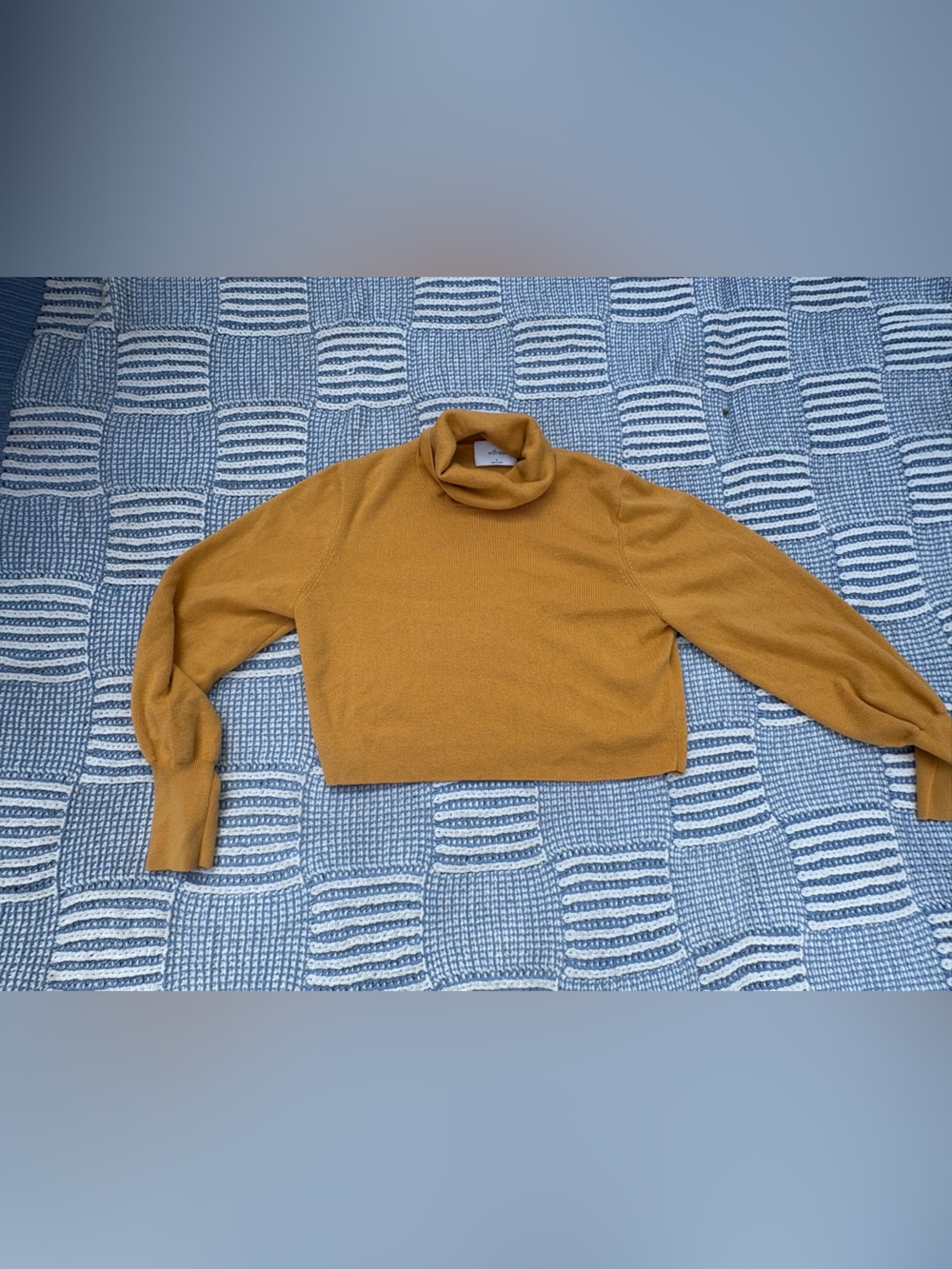 Wilfred Mustard Turtleneck Sweater